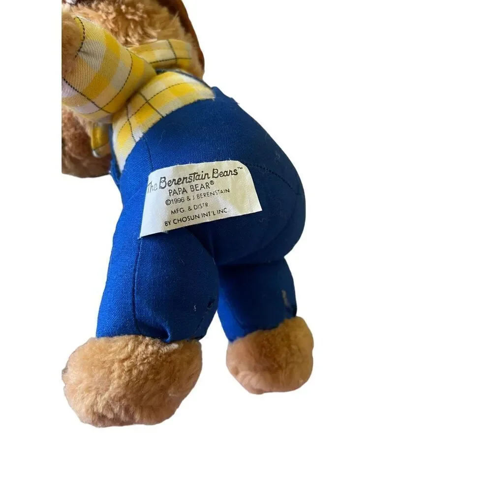 Vintage Chosun Int'l Inc Kids Multicolor The Berenstain Bears PaPa Bear Plush